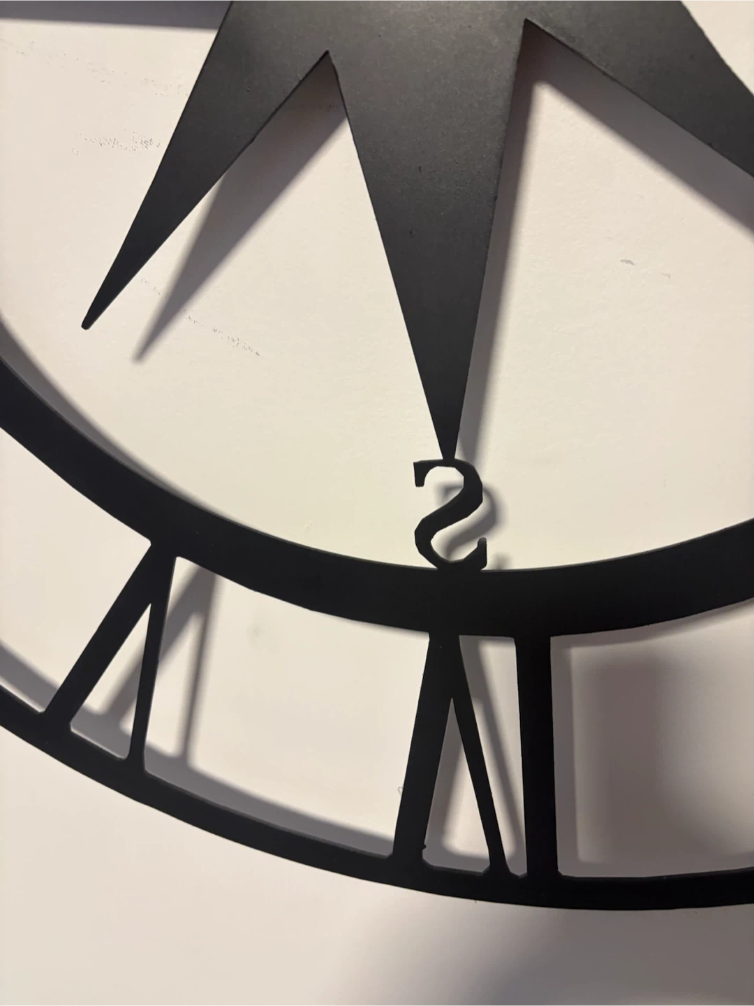 75 cm (30”) Compass Rose Wall Clock - photo 5