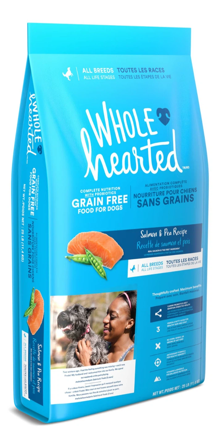Whole hearted -Salmon & Pea- Dog Food