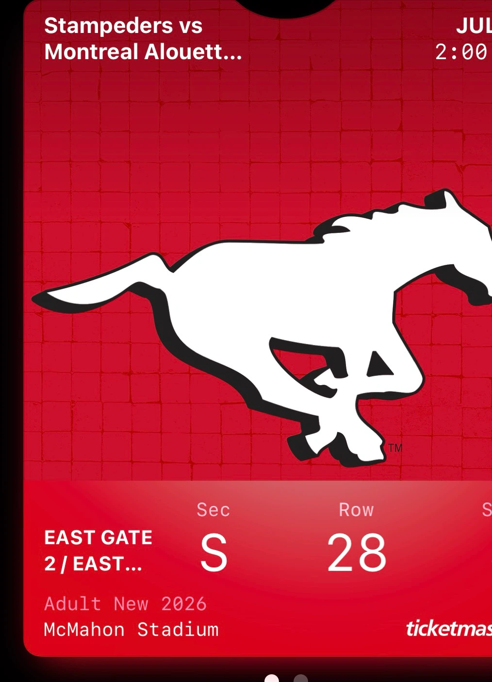 Calgary Stampeders vs Montreal Allouettes