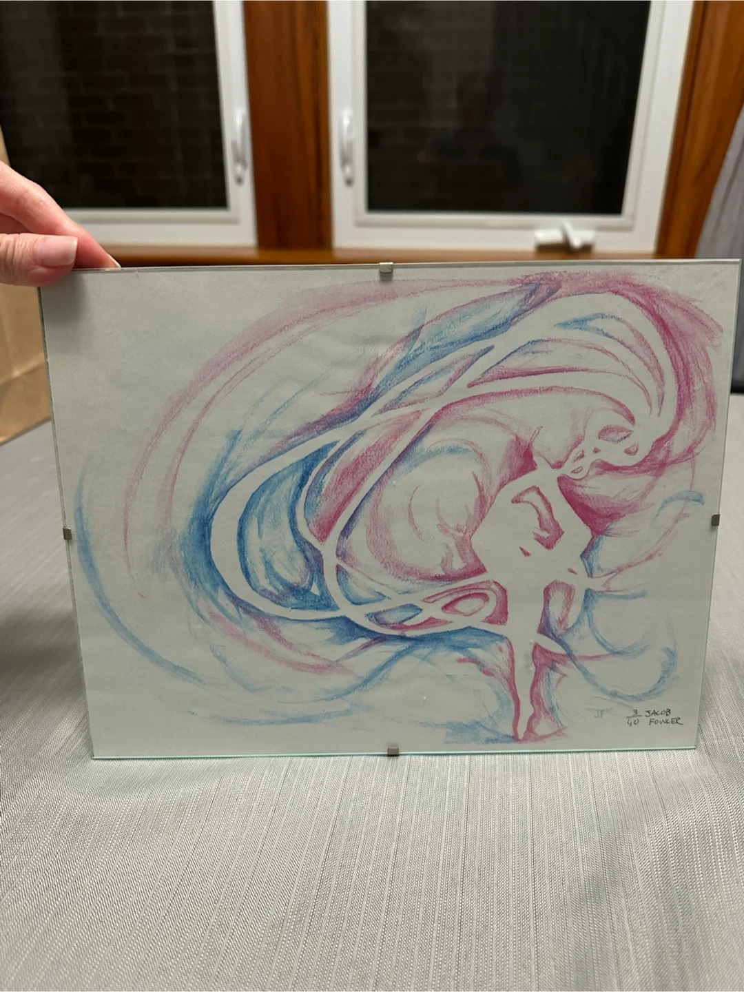 Framed Art Print - Dancer Design