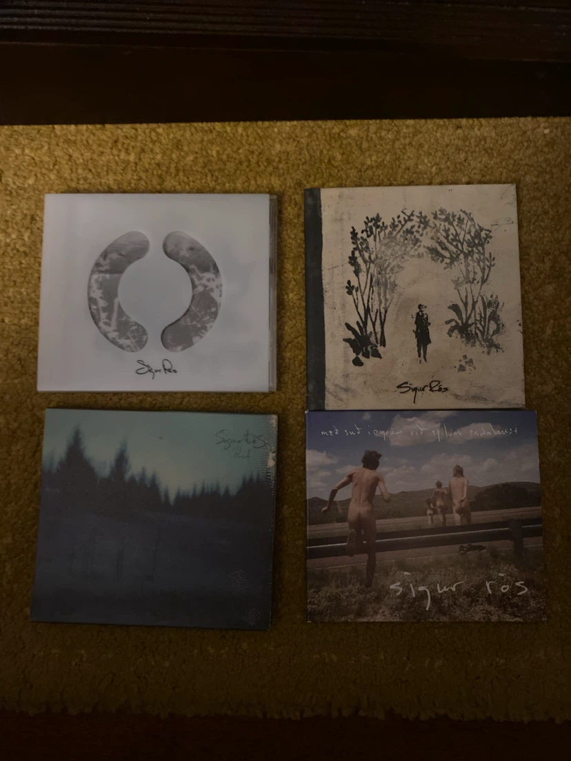 Lot of 4 Sigur Rod CD’s great condition