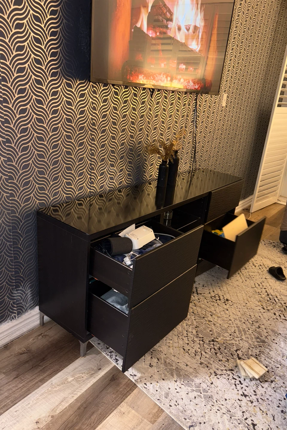 Modern IKEA TV Stand - photo 3