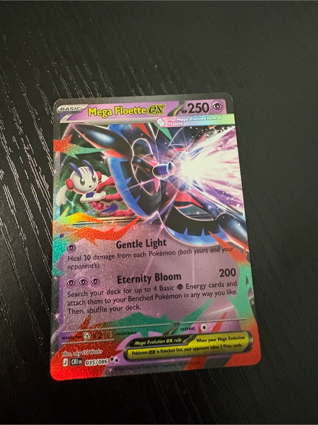 Pokemon TCG Mega Floette EX Card