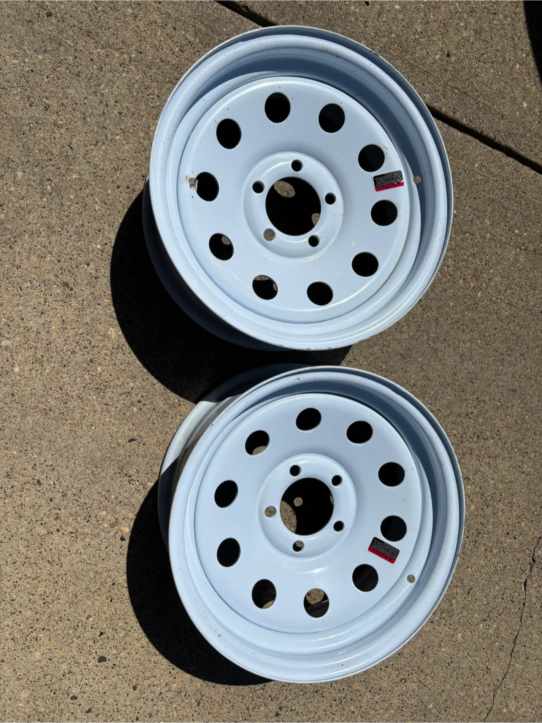 * NEW 15” TRAILER WHEELS *