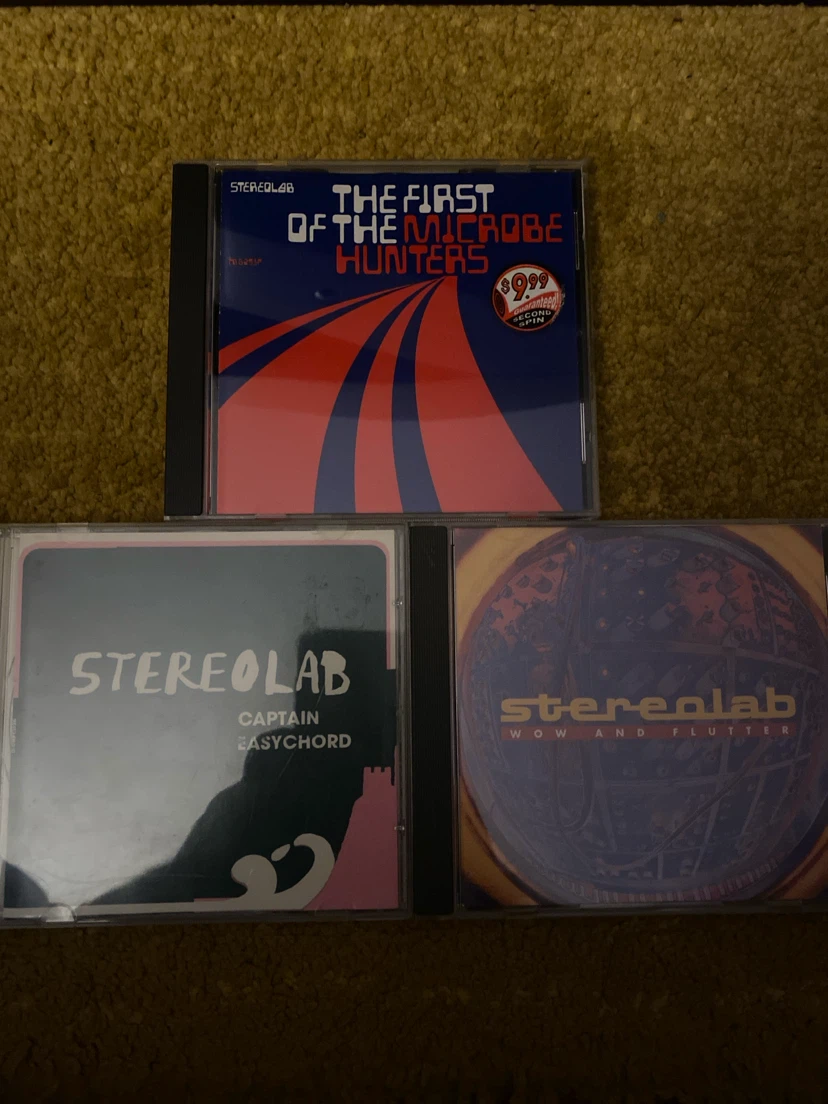Lot of 3 Stereolab CD’s