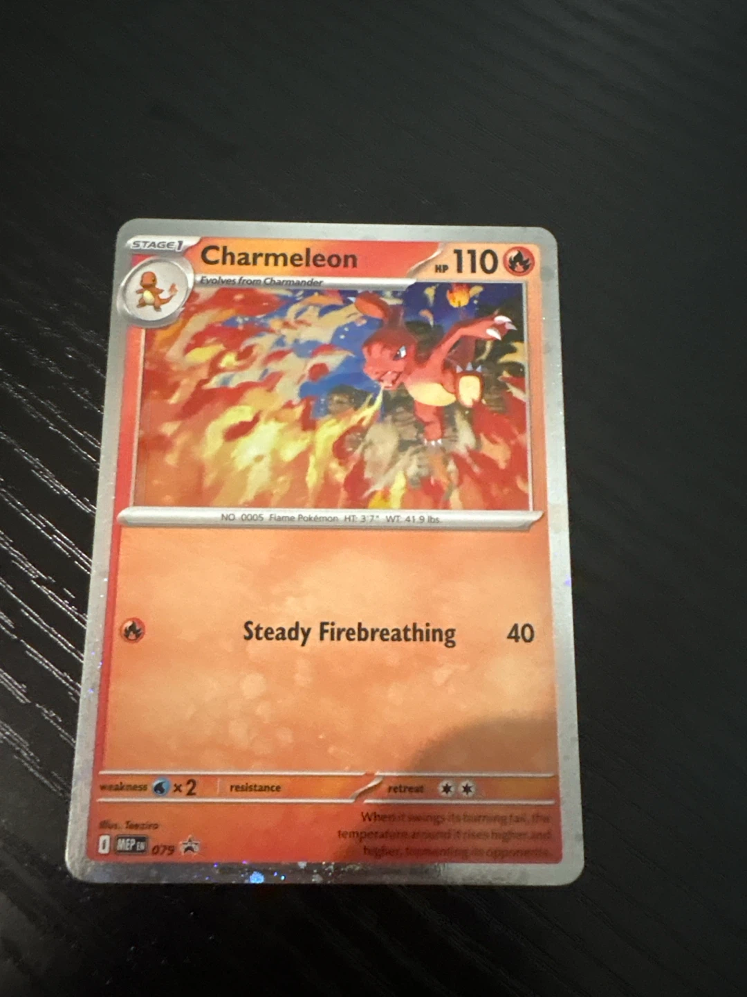 Pokemon Charmeleon Stage 1 Trading Card