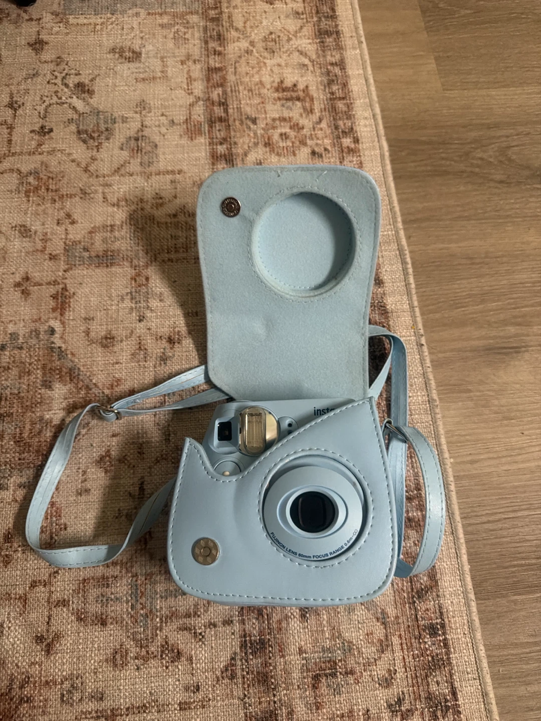 Fujifilm Instax Mini 75 Instant Camera with Case - Sky Blue - photo 2