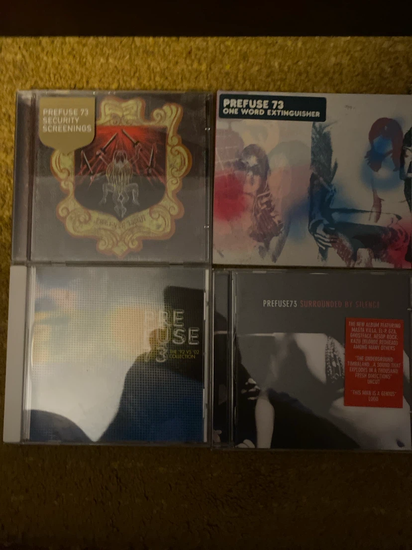 Lot of 6 Prefuse 73 CD’s - photo 2