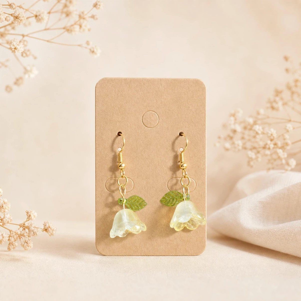 Flower Drop Earrings
