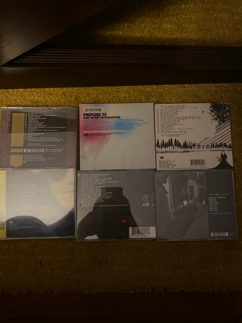 Lot of 6 Prefuse 73 CD’s - photo 4