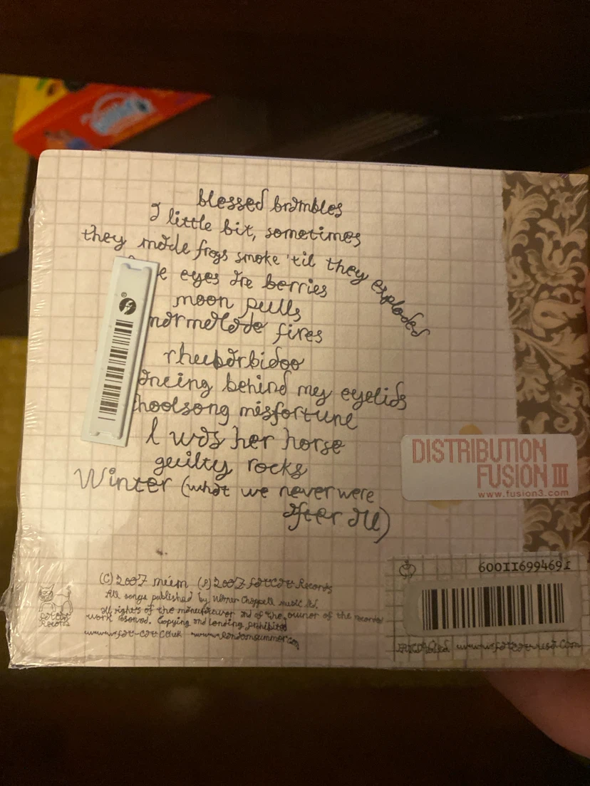 MUM Go Go Smear The Poison Ivy CD Sealed - photo 2