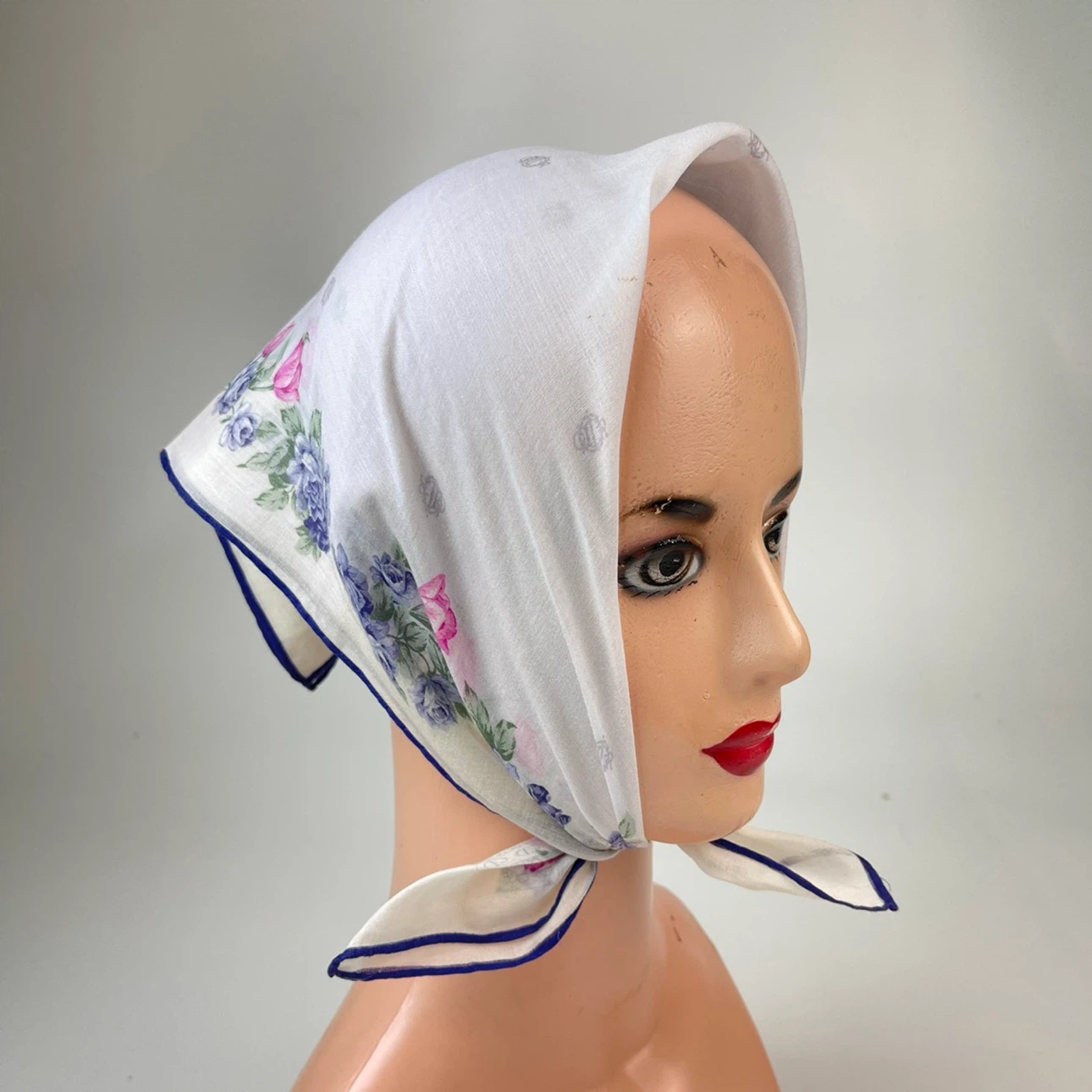 Christian Dior Handkerchief Neckerchief Bandana Scarf - photo 2