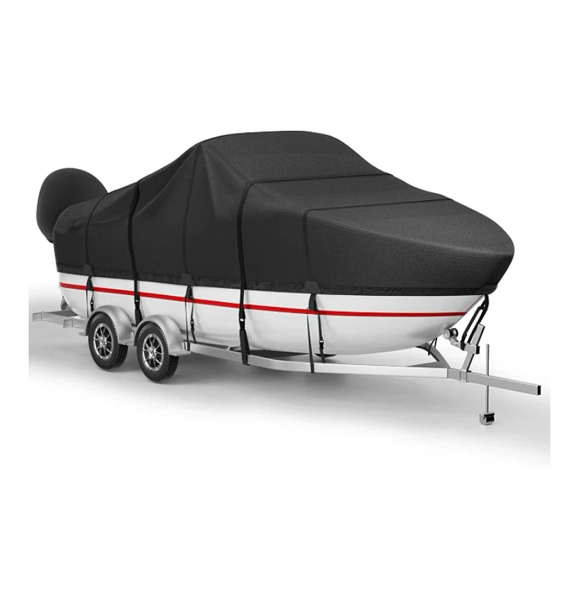 Black Boat Cover