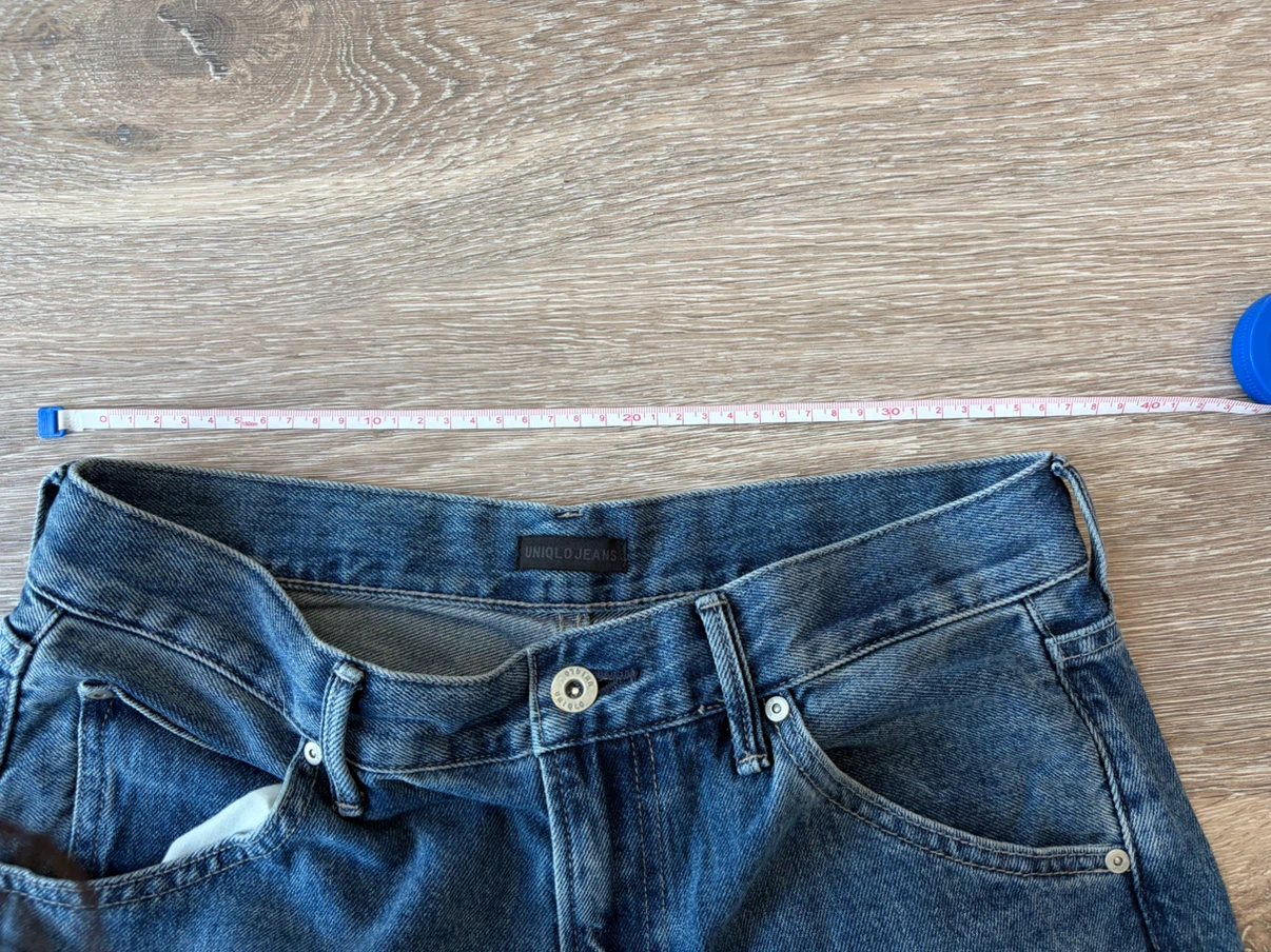 Uniqlo Jeans Wide Baggy Denim - photo 5