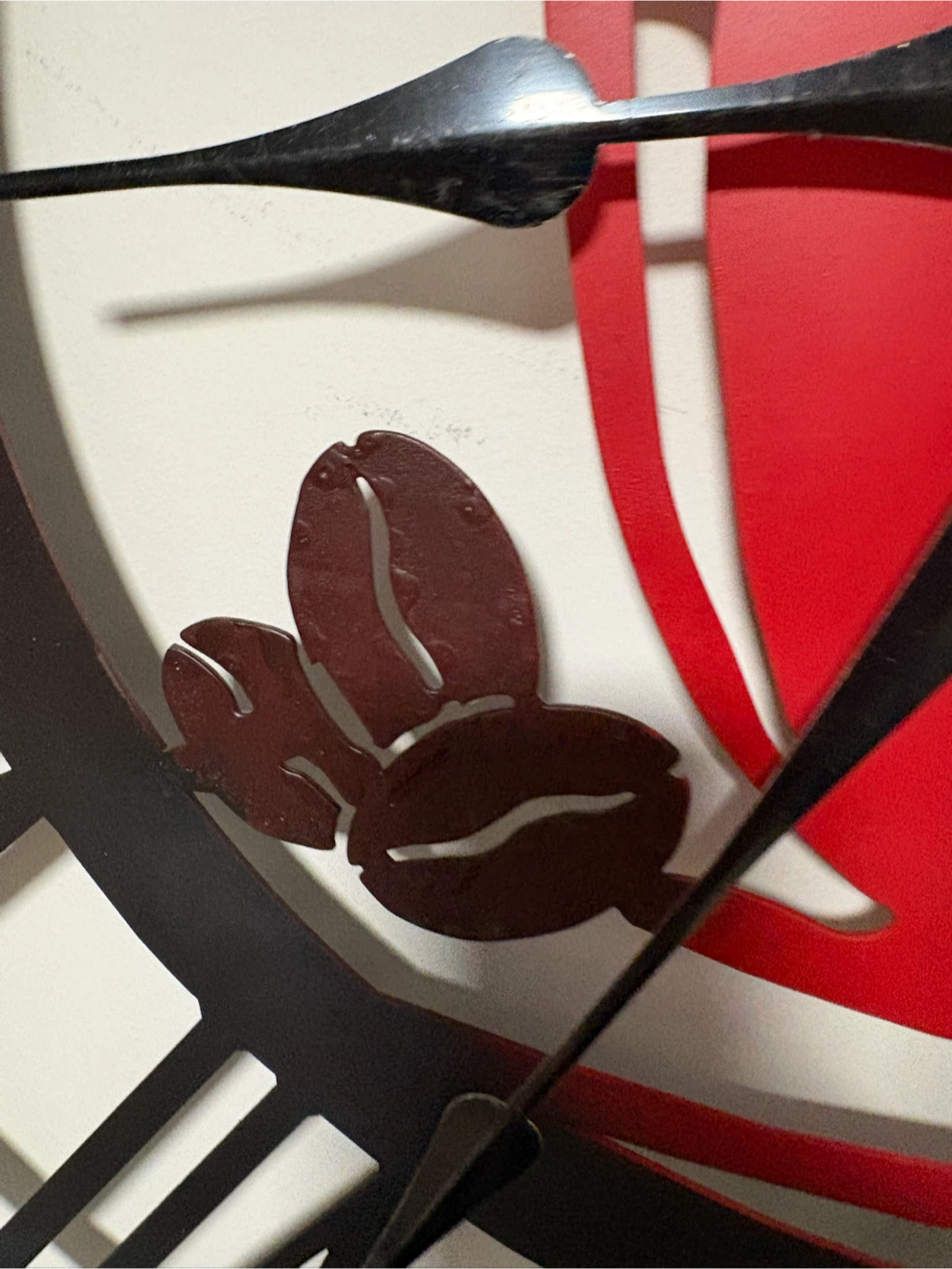 75 cm (30”) Coffee Cup Wall Clock - photo 4