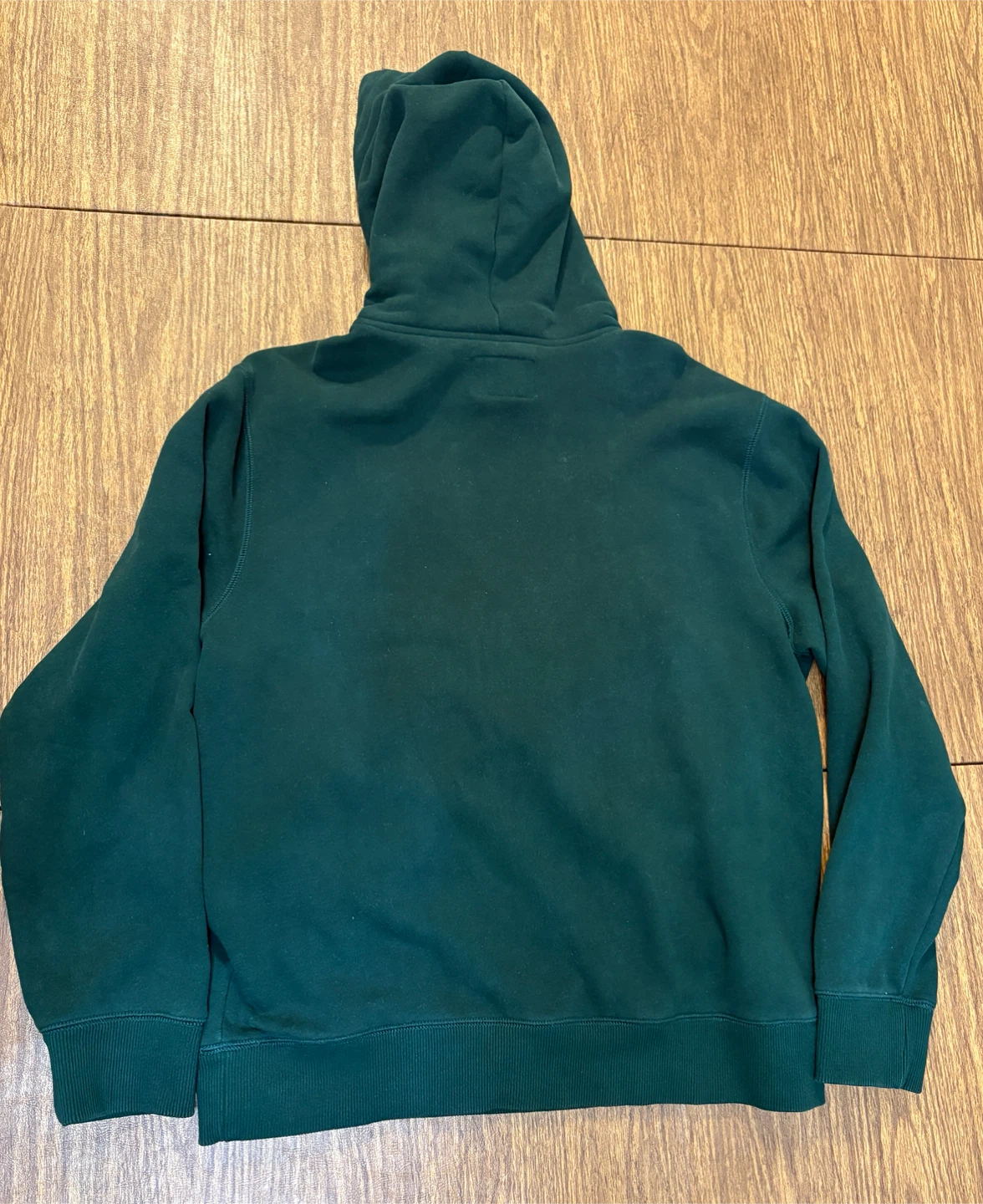 Rare Roots Green Plaid Organic Cotton Hoodie Men’s Size Medium - photo 4