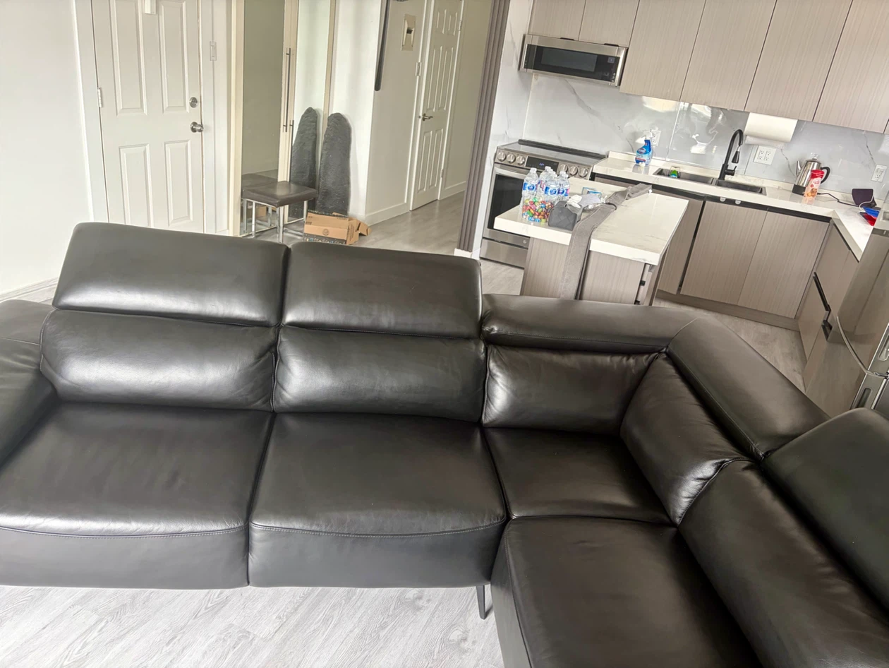 Black Sectional Sofa - photo 3