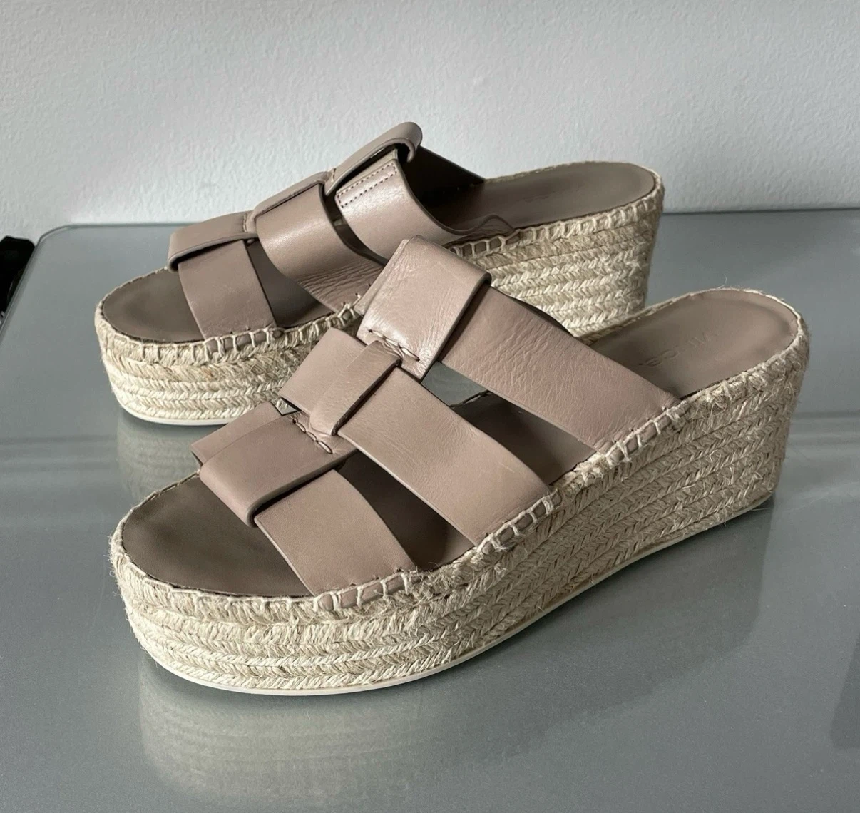 Vince Espadrille Wedge Sandals