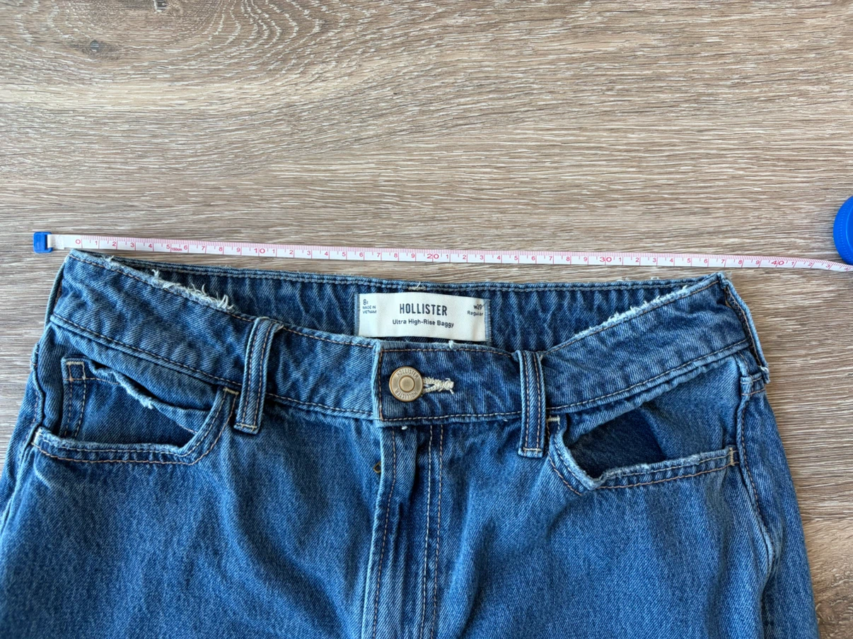 Hollister Ultra High-Rise Baggy Jeans w29 - photo 4