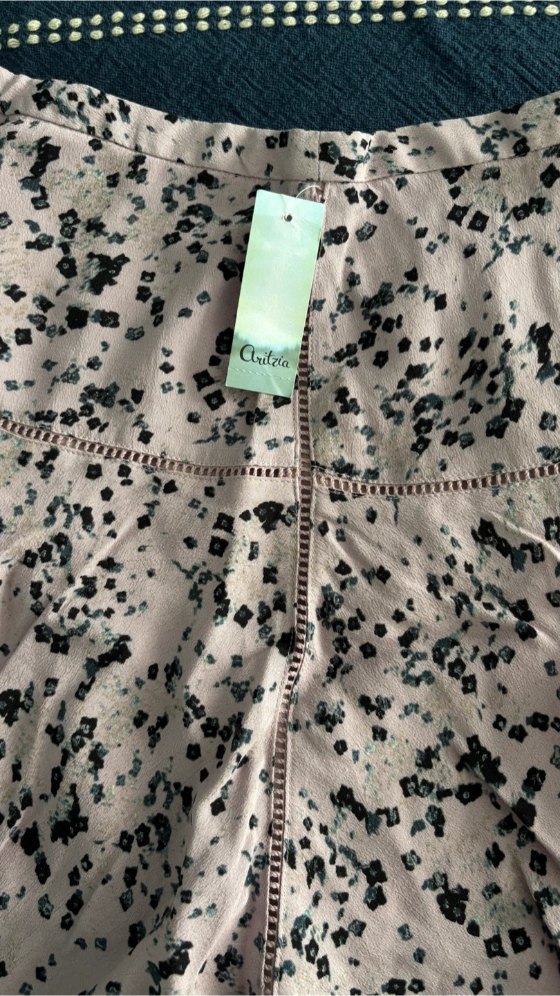 Aritzia Floral Print Mini Skirt - photo 2