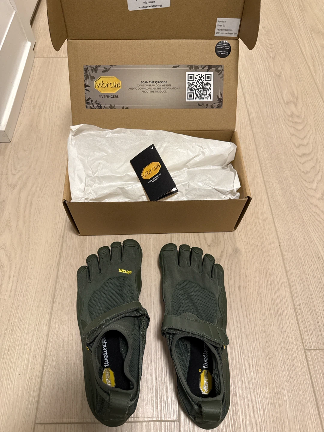 Vibram FiveFingers KSO Vintage Military Green Shoes