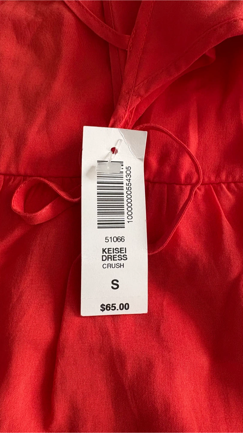 Aritzia Keisei Dress - Red, Size S - photo 2