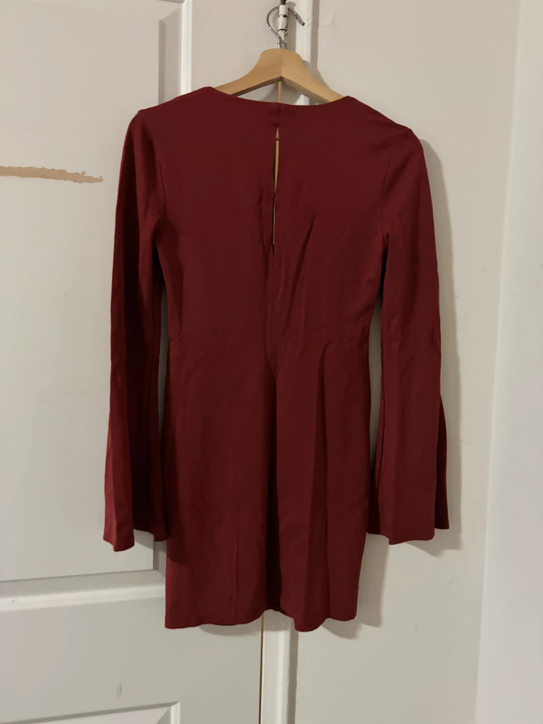 Forever 21 Red Bell Sleeve Dress - photo 2
