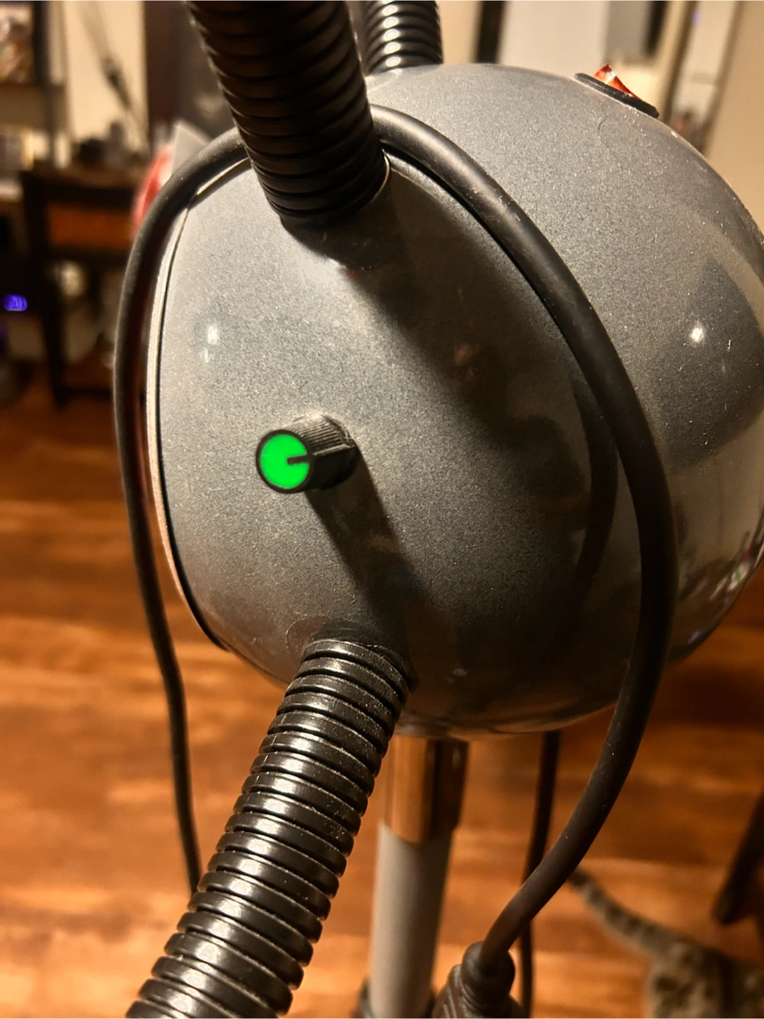 Standing Hooded Hair Dryer with 5 Infrared Lamps - photo 5