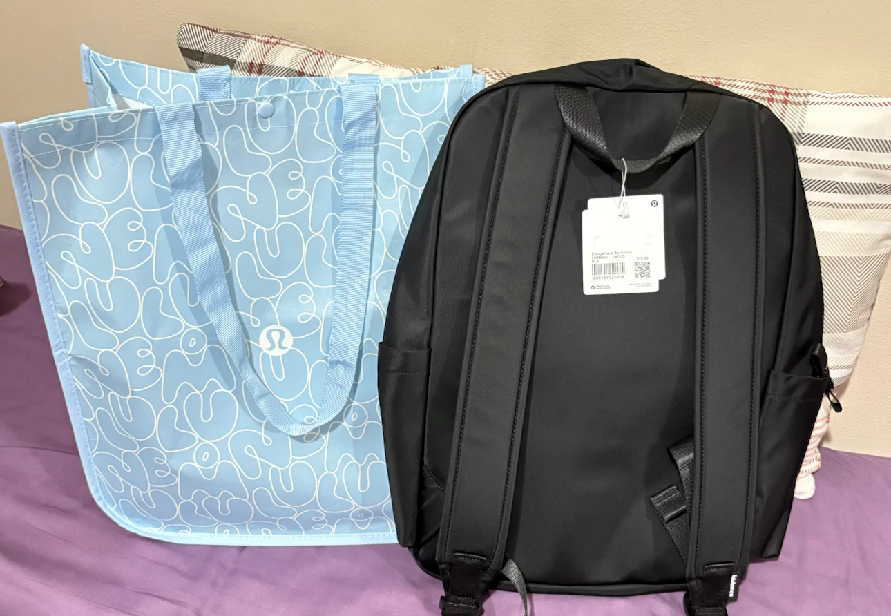 New Lululemon Everywhere Backpack - Black - photo 3