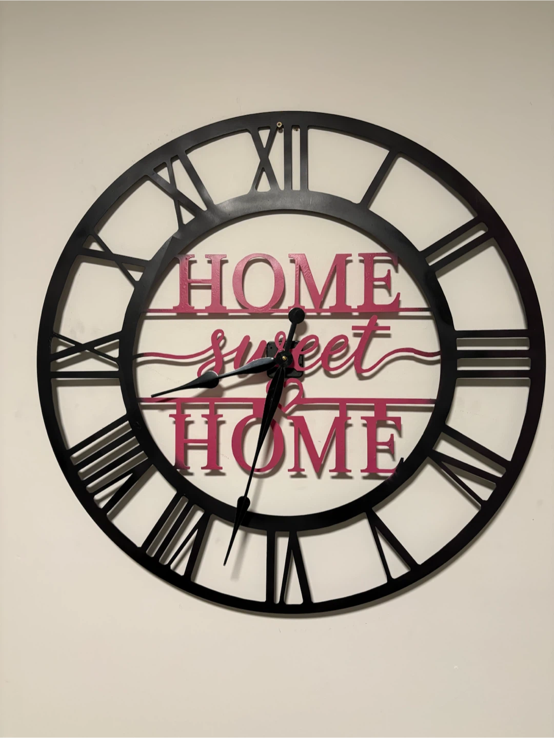 75 cm (30”) Home Sweet Home Wall Clock