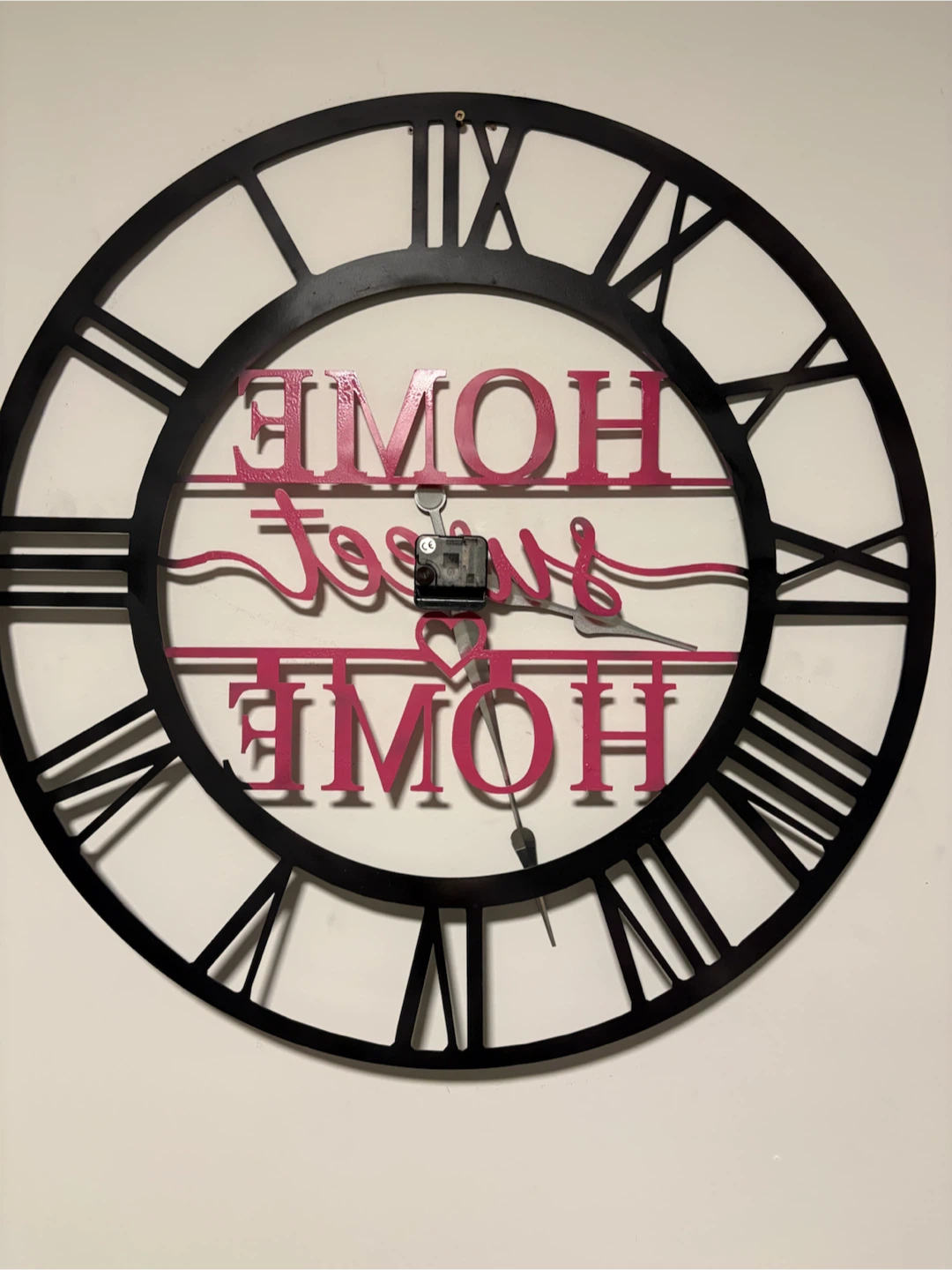 75 cm (30”) Home Sweet Home Wall Clock - photo 2