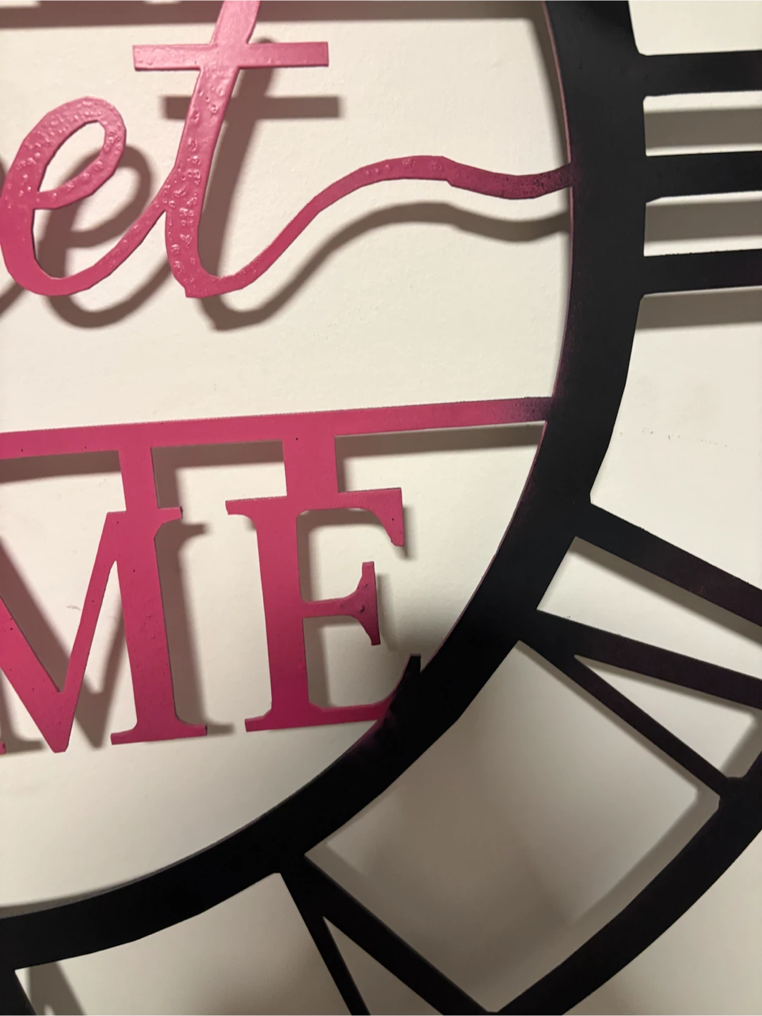 75 cm (30”) Home Sweet Home Wall Clock - photo 3