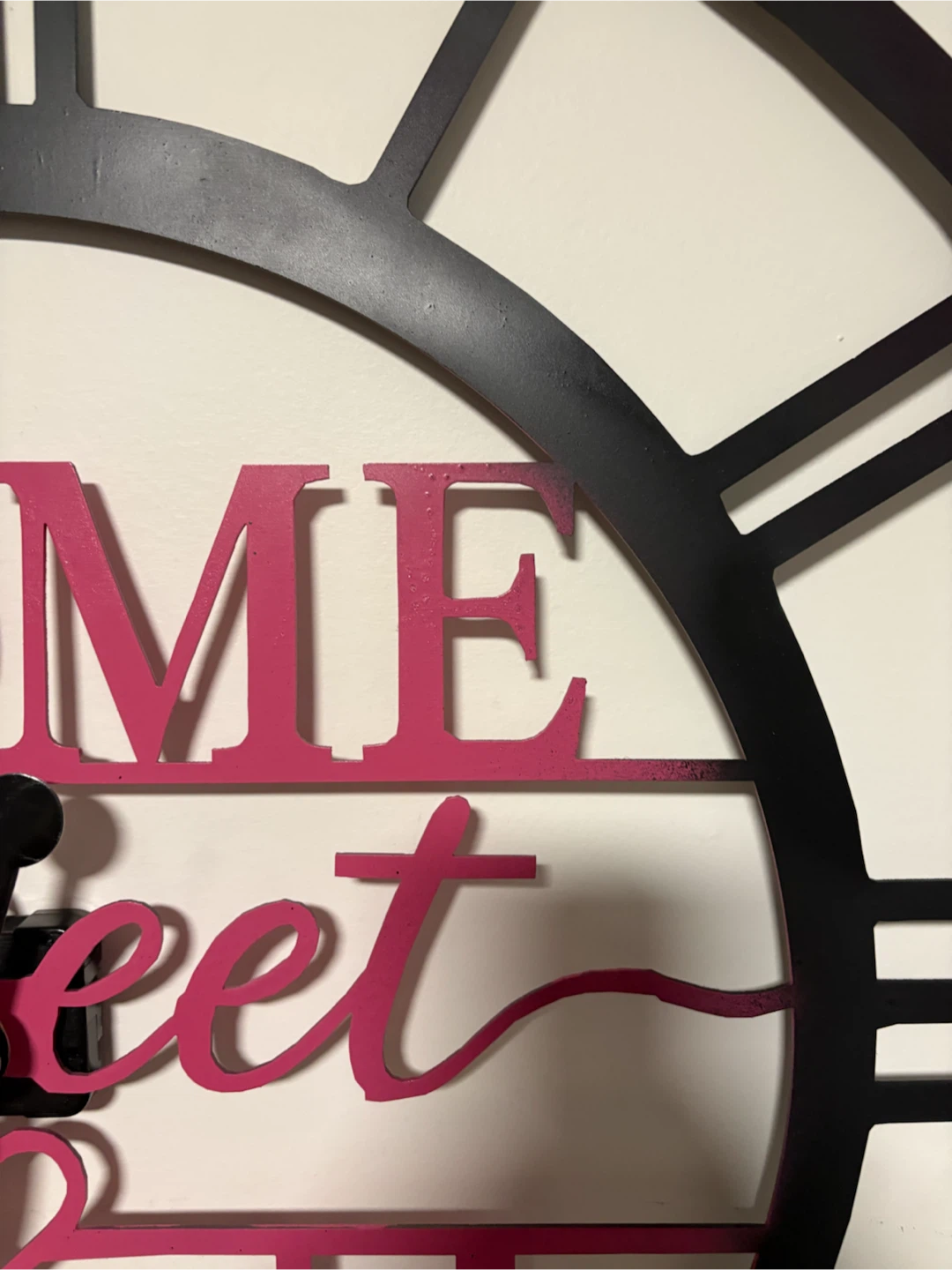 75 cm (30”) Home Sweet Home Wall Clock - photo 4