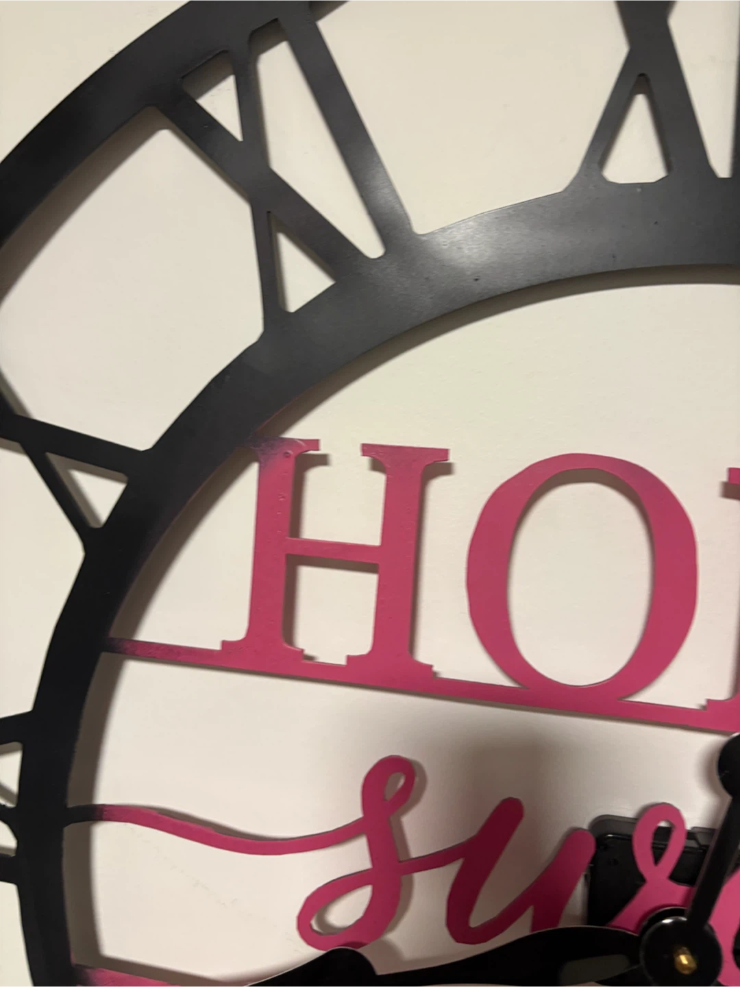 75 cm (30”) Home Sweet Home Wall Clock - photo 5