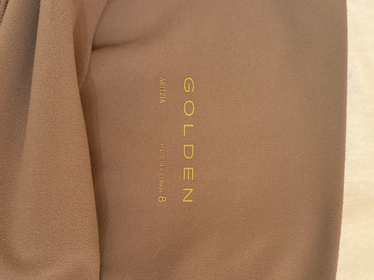 ARITZIA GOLDEN Leggings Size 8 - photo 5