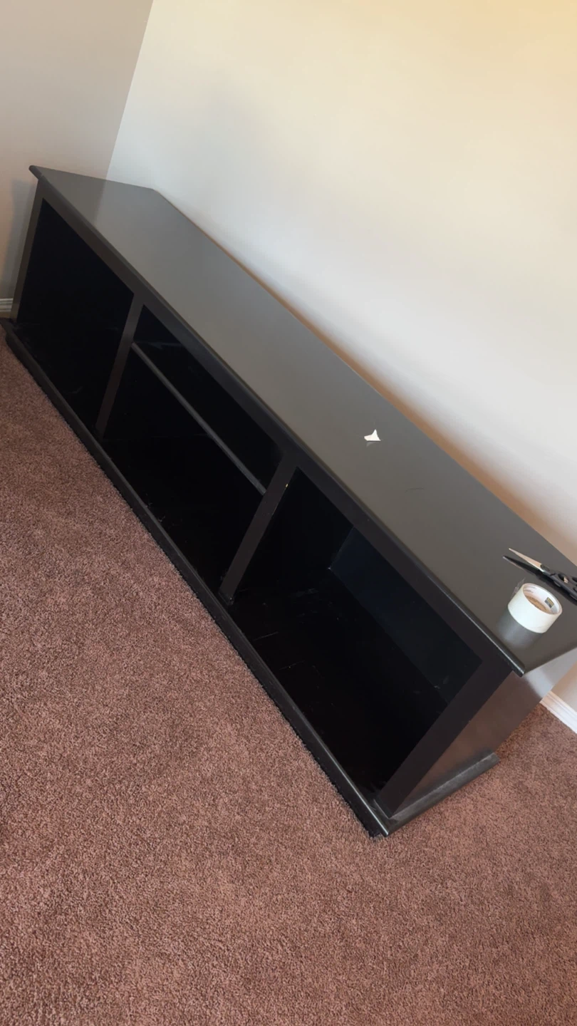 Black Entertainment Unit / TV Stand