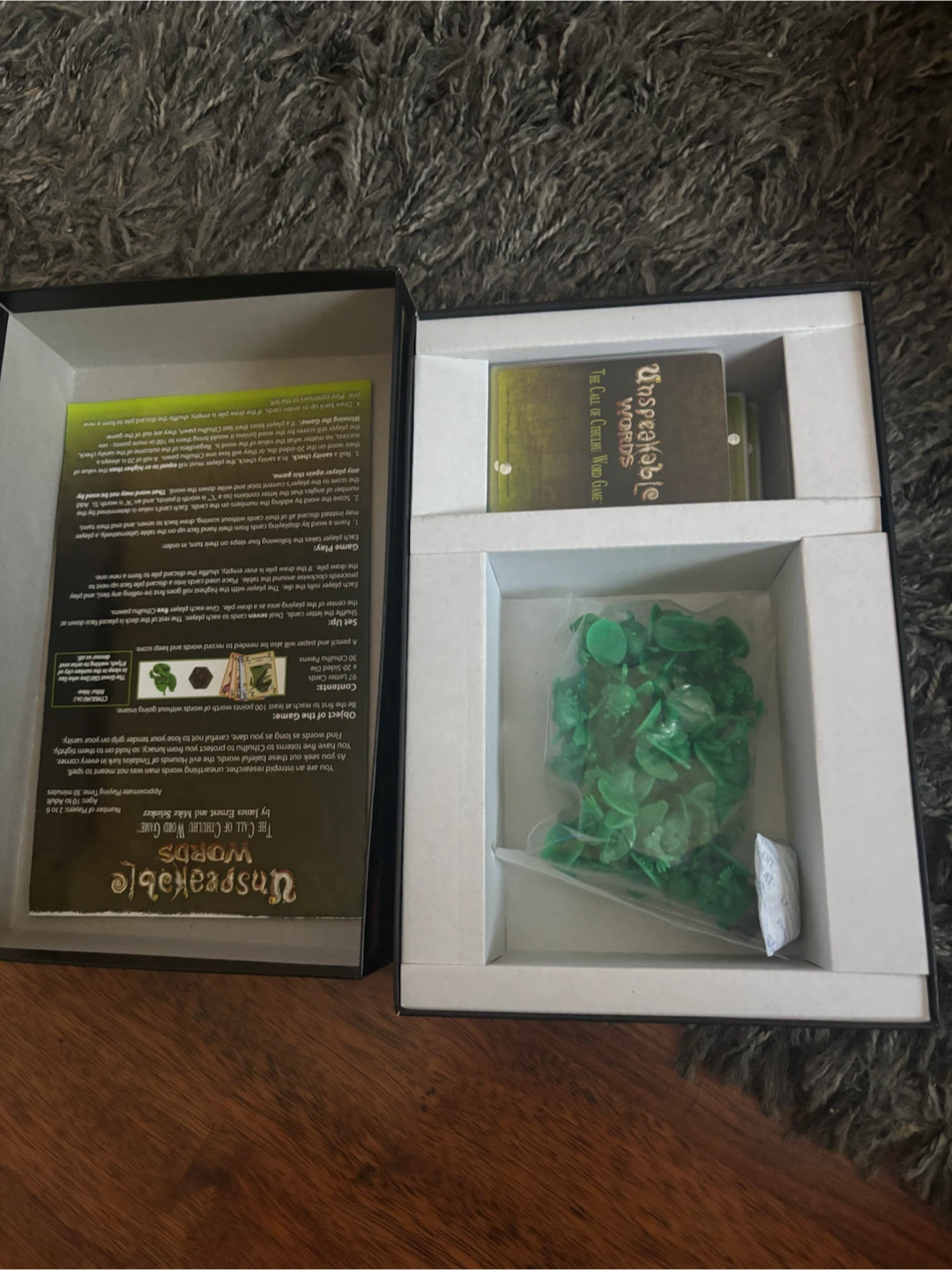 Unspeakable Words The Call of Cthulhu Word Game Board Game - photo 2