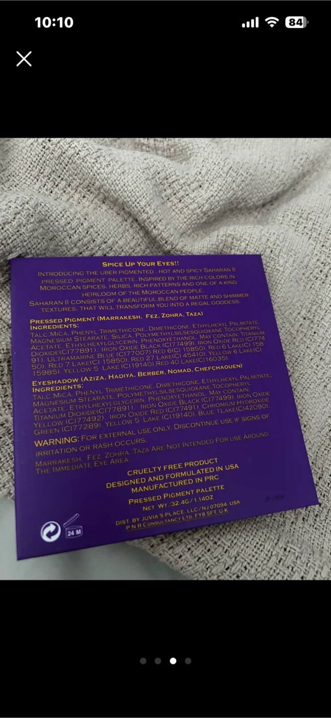 Juvia's Saharan II Eyeshadow Palette - photo 3