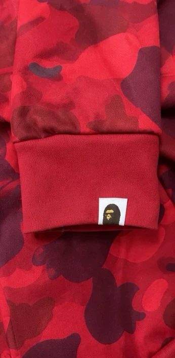 Red bape hoodie - photo 2