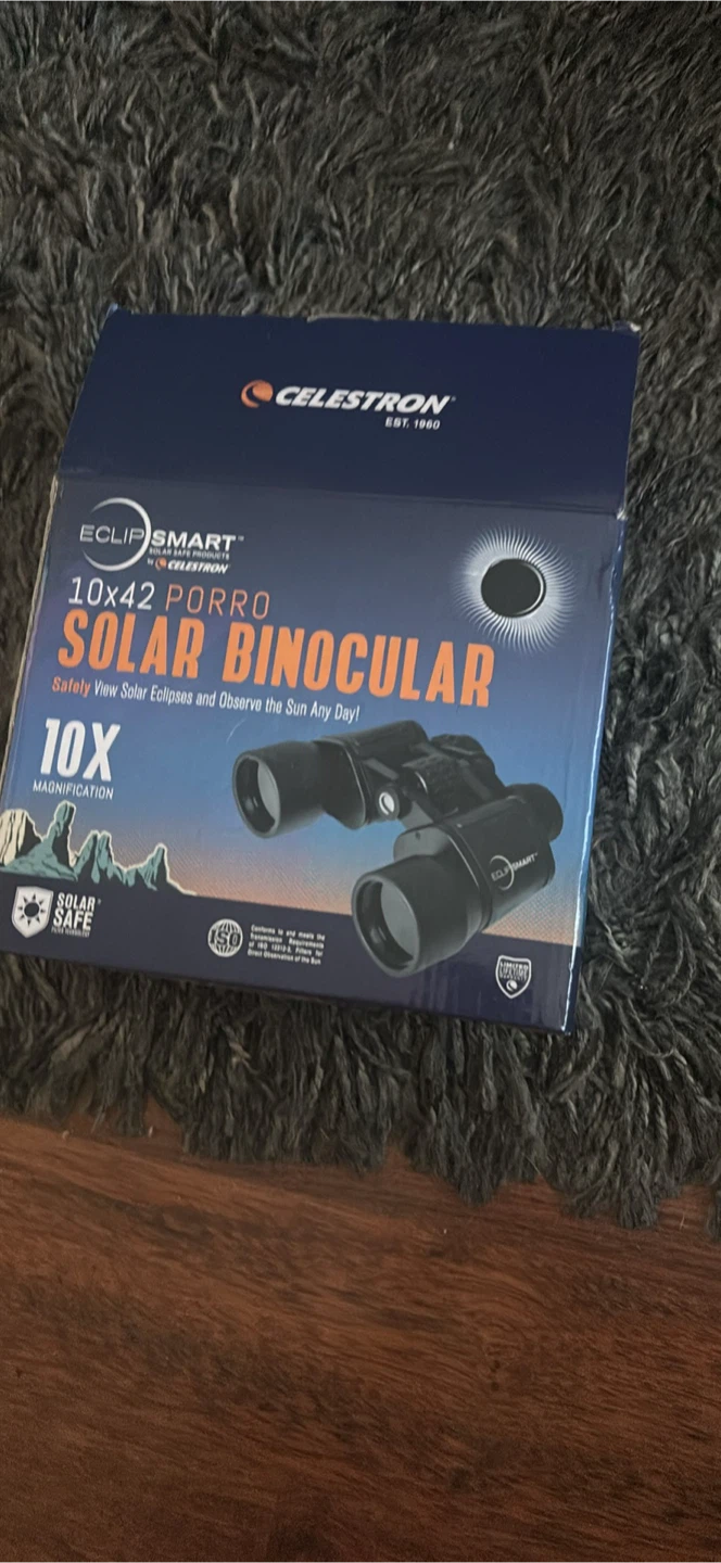 Celestron EclipSmart 10x42 Solar Binocular