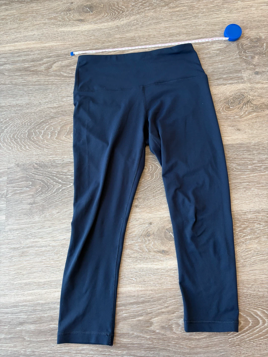 Navy Ribbed Leggings - Size S - photo 3
