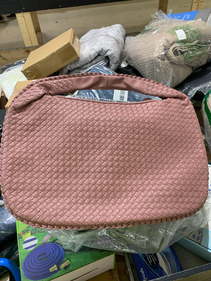 New SOFRA Woven Hobo Bag - Burgundy - photo 2