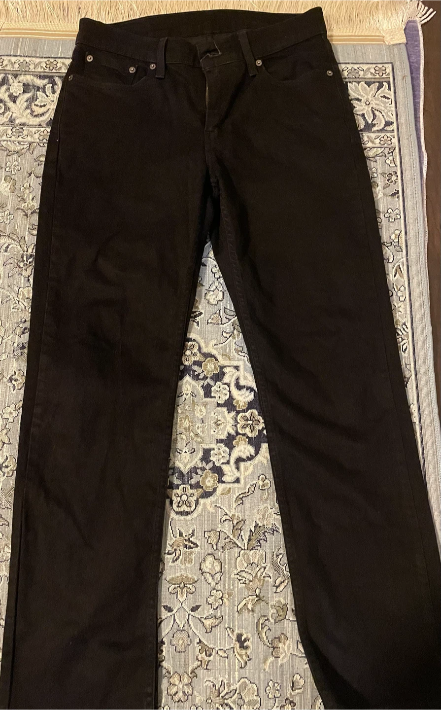 Levi's 505 Black Jeans
