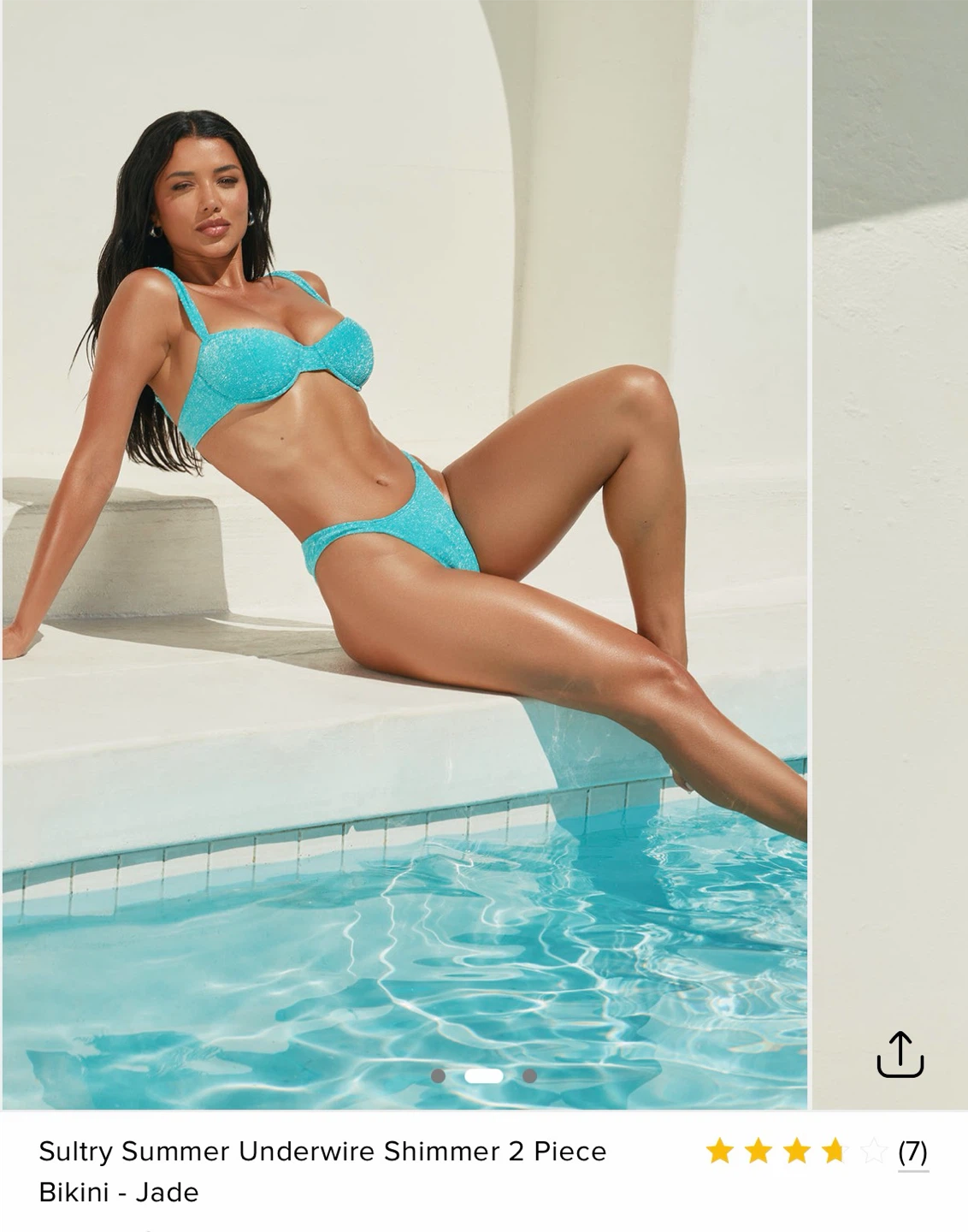 Fashionova Summer Shimmer Bikini - Jade - photo 2