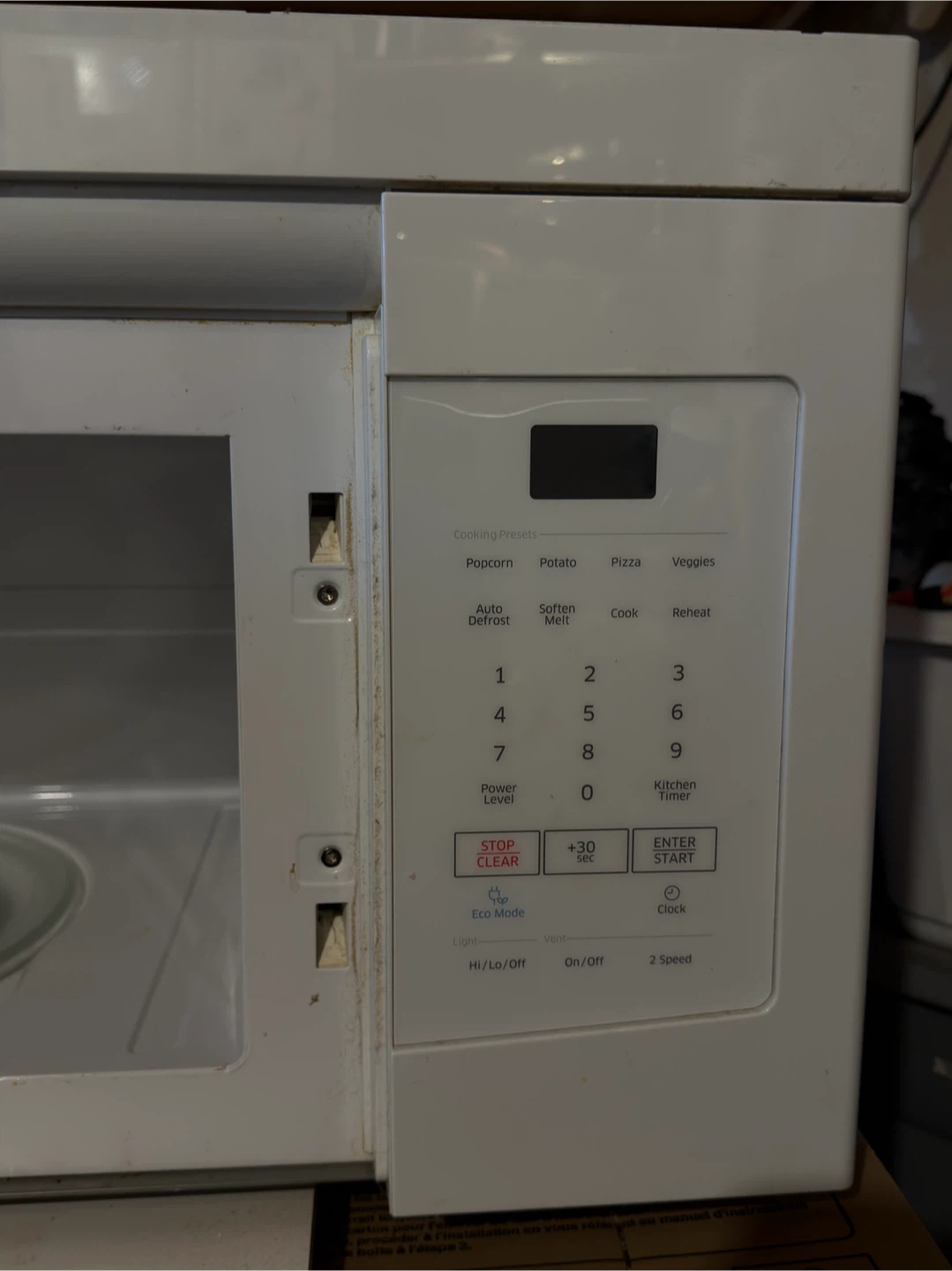 Samsung Microwave ME17R7011EW - Used - photo 3