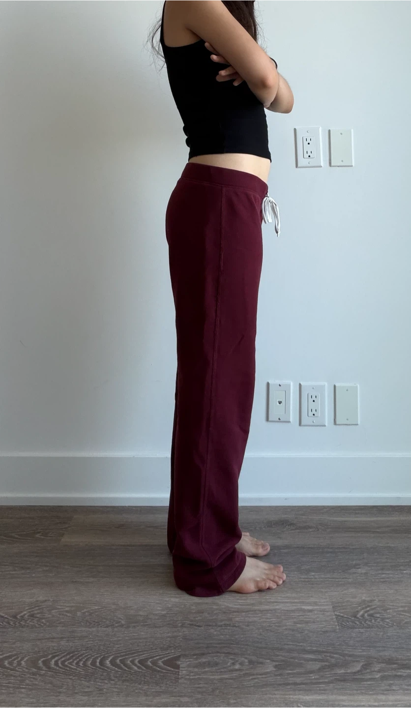 Abercrombie & Fitch Burgundy Sweatpants -40 cm / Large - photo 2