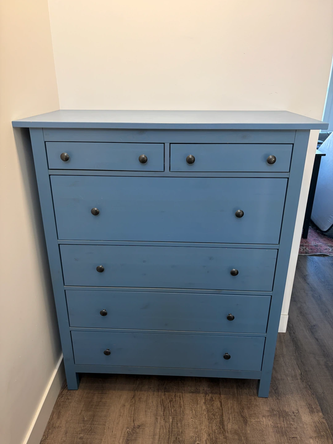 IKEA HEMNES dresser, original blue colour