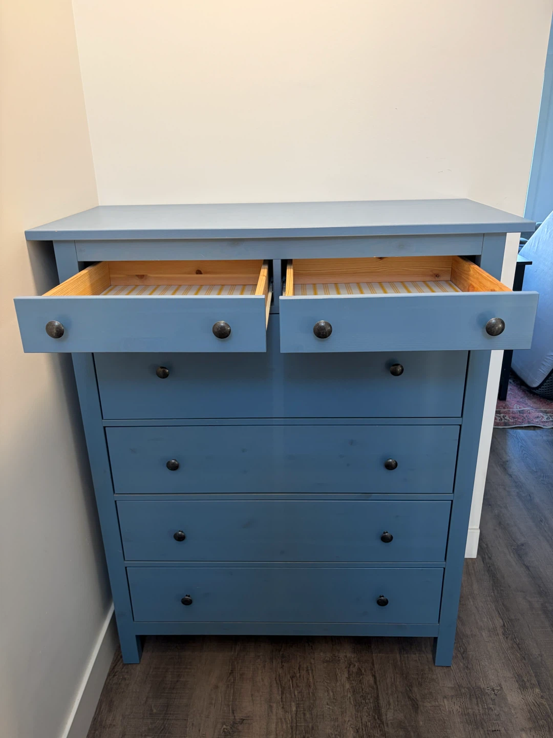IKEA HEMNES dresser, original blue colour - photo 2