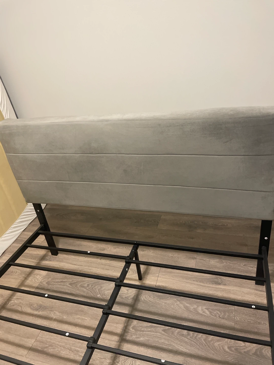 Queen Headboard, Bed Frame + Mattress - photo 4