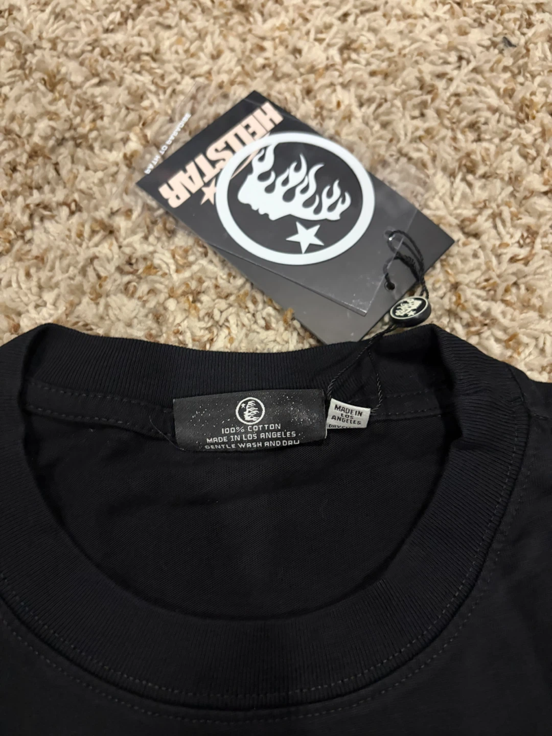 Hellstar T-Shirt Black with Rhinestones - photo 4